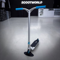 Striker Pande Silver Teal Custom Build - Silver/Teal- ScootWorld