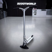 Striker Aether Silver Custom Build - Silver- ScootWorld