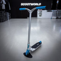 Striker Ethic 460mm Silver Teal Custom Build - Silver/Teal- ScootWorld