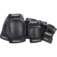 Tempish Rimz Zestaw ochraniaczy 3-pak - Czarny- ScootWorld