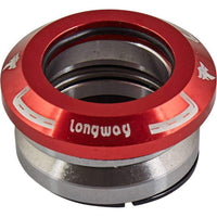 Longway Integrated Stery do hulajnogi wyczynowej - Czerwony- ScootWorld