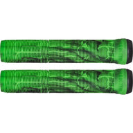 Lucky Vice 2.0 Gripy do hulajnogi wyczynowej - Black/Green Swirl- ScootWorld