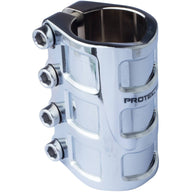 Longway Protector SCS Zaciski do Hulajnogi Wyczynowej - Chrom- ScootWorld