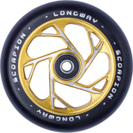 Longway Scorpion Kółka Do Hulajnogi Wyczynowej - Złoty- ScootWorld