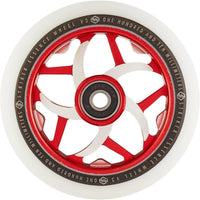Striker Essence V3 White PU 110mm Kółka Do Hulajnogi Wyczynowej - Red- ScootWorld
