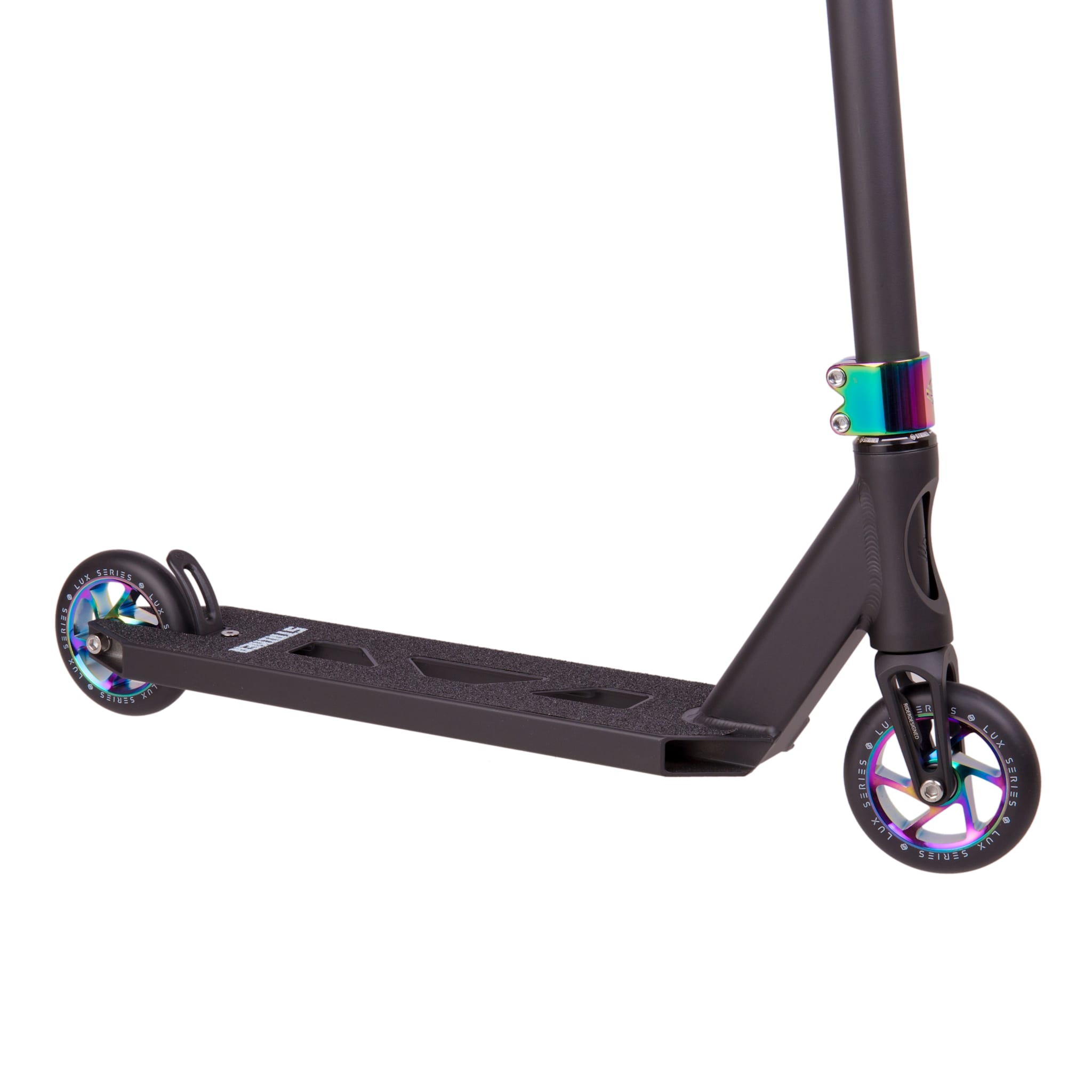 Striker Lux Hulajnoga Wyczynowa - Czarny/Tęczowy- ScootWorld