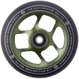 Striker Gravis Spoked 110mm Kółka Do Hulajnogi Wyczynowej - Zielony wojskowy- ScootWorld