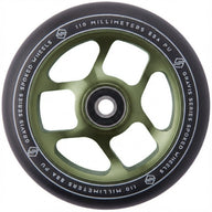 Striker Gravis Spoked 110mm Kółka Do Hulajnogi Wyczynowej - Zielony wojskowy- ScootWorld