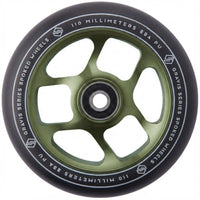 Striker Gravis Spoked 110mm Kółka Do Hulajnogi Wyczynowej - Zielony wojskowy- ScootWorld