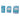 Reversal Zestaw Ochraniaczy 3-Pak (Dzieci) - Faded Blue- ScootWorld