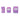 Reversal Zestaw Ochraniaczy 3-Pak (Dzieci) - Faded Purple- ScootWorld