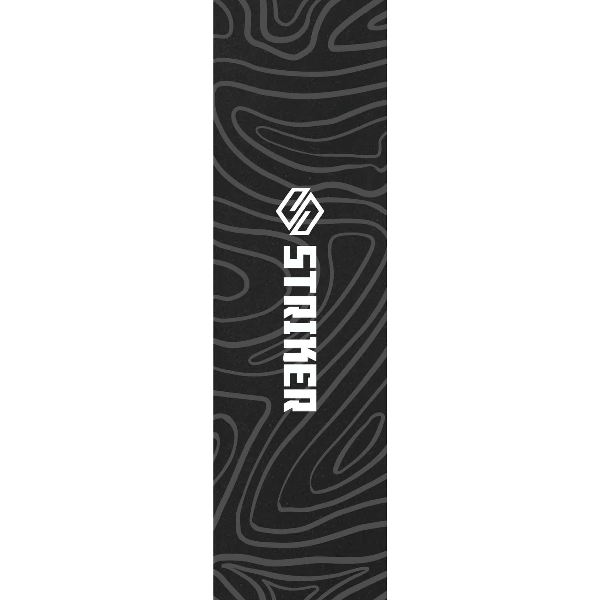 Striker 6.5" Griptape do hulajnogi wyczynowej - Topo Swirl Grey- ScootWorld