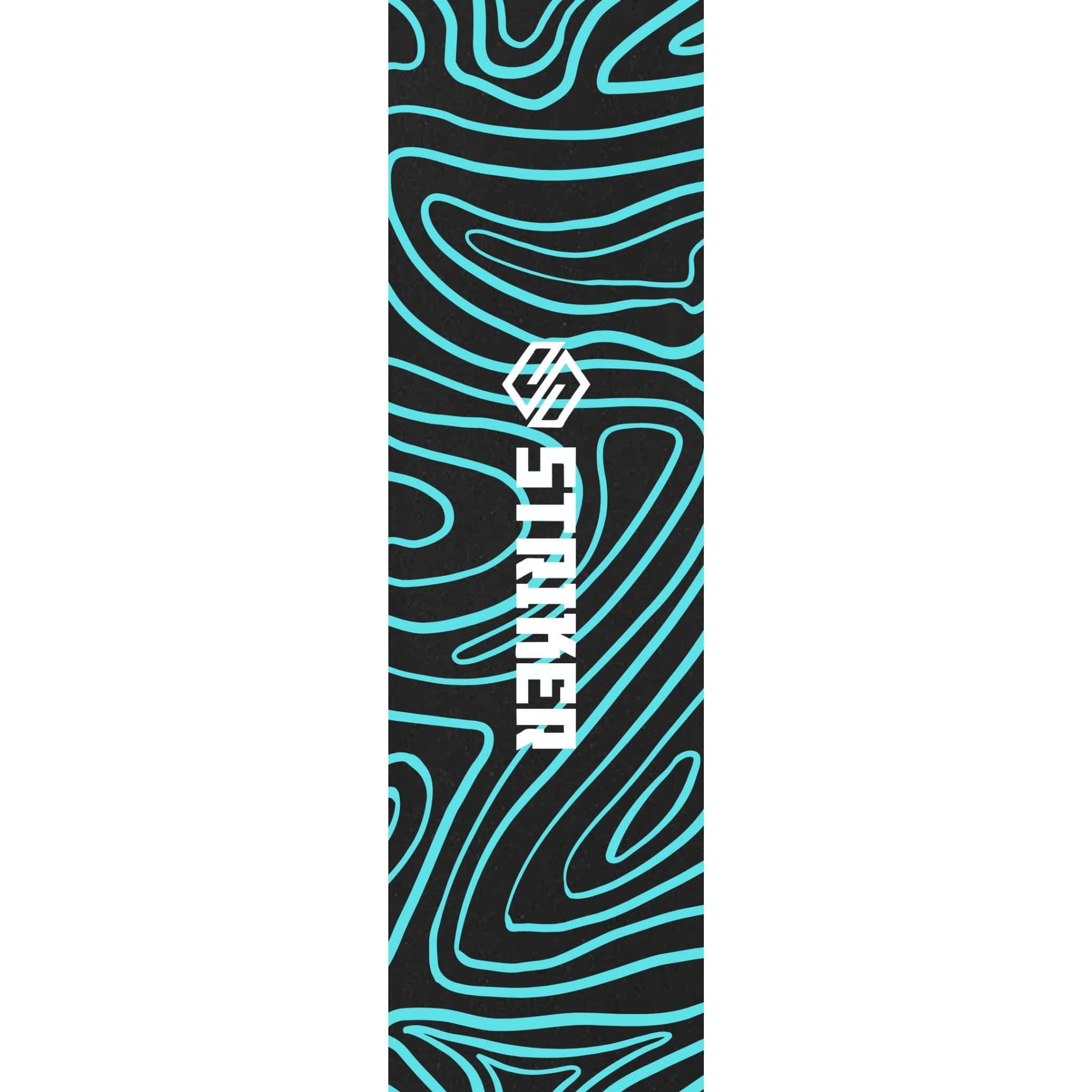 Striker 6.5" Griptape do hulajnogi wyczynowej - Topo Swirl Teal- ScootWorld