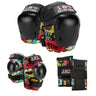 187 Killer Pads Jr. Zestaw Ochraniaczy 6-Pak - Comic Multi