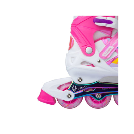 VENOR Ignite LED Inliners - Shiny Pink- ScootWorld