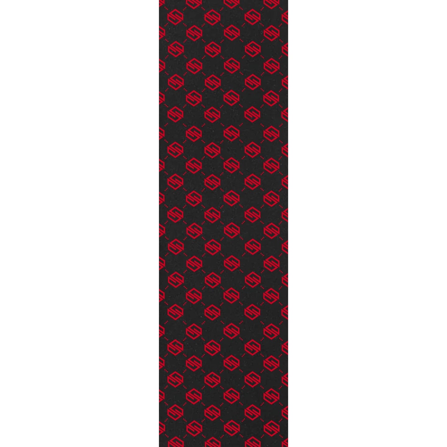 Striker 6.5" Griptape do hulajnogi wyczynowej - Monogram Red- ScootWorld