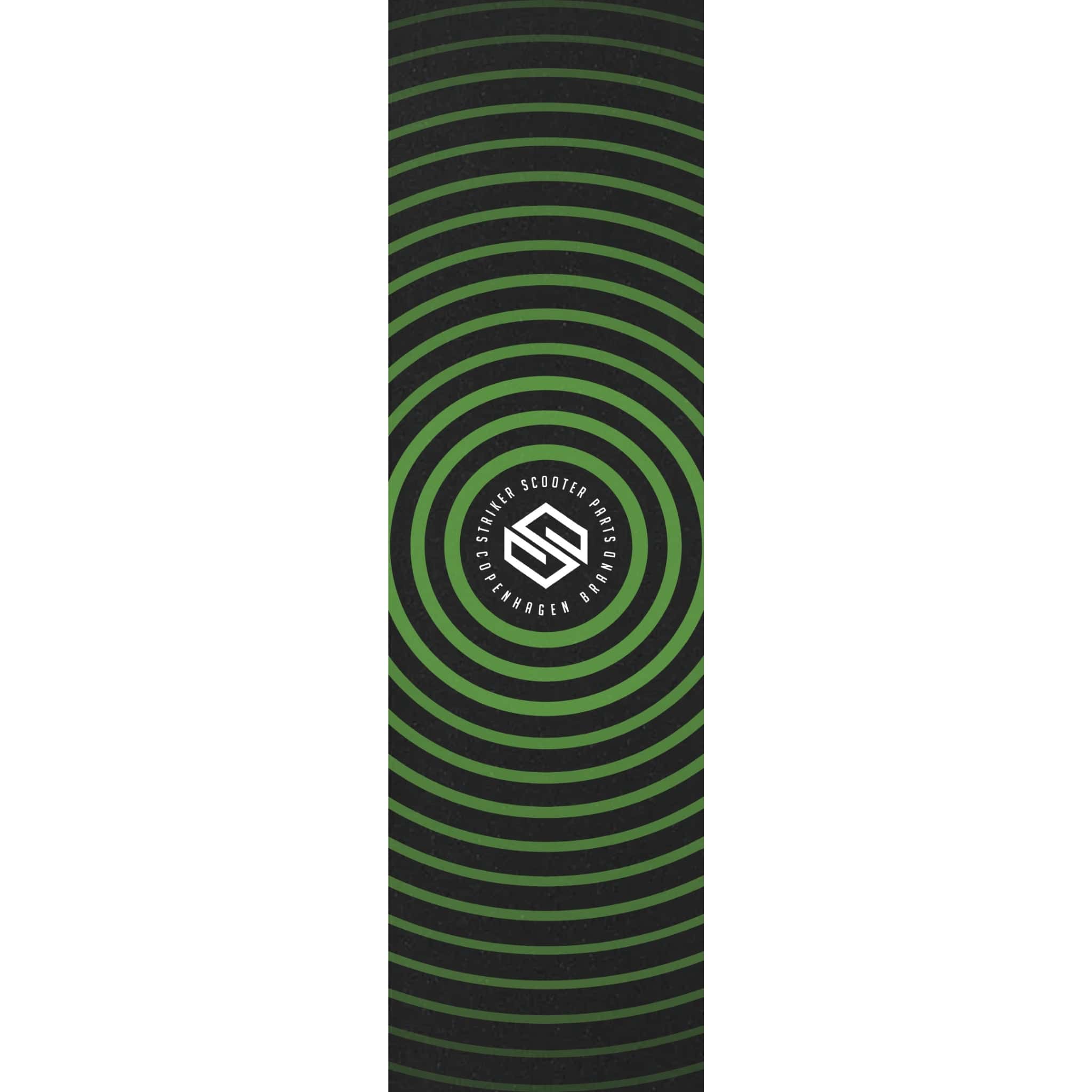 Striker 6.5" Griptape do hulajnogi wyczynowej - Rings Green- ScootWorld