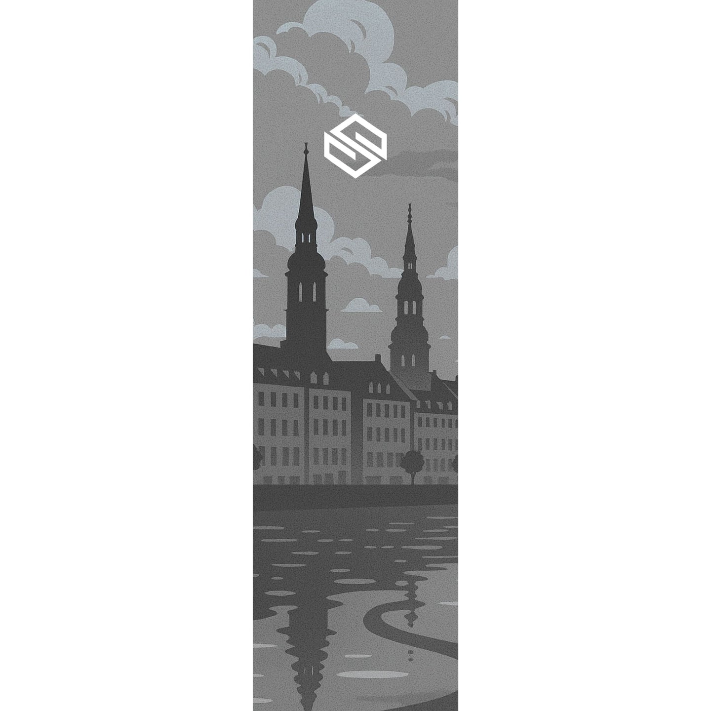 Striker 6.5" Griptape do hulajnogi wyczynowej - City Skyline Mono- ScootWorld