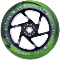 Striker Lux Spoked 110MM Kółka Do Hulajnogi Wyczynowej - Czarny/Zielony- ScootWorld
