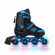 VENOR Ignite LED Rolki - Czarny/Niebieski- ScootWorld