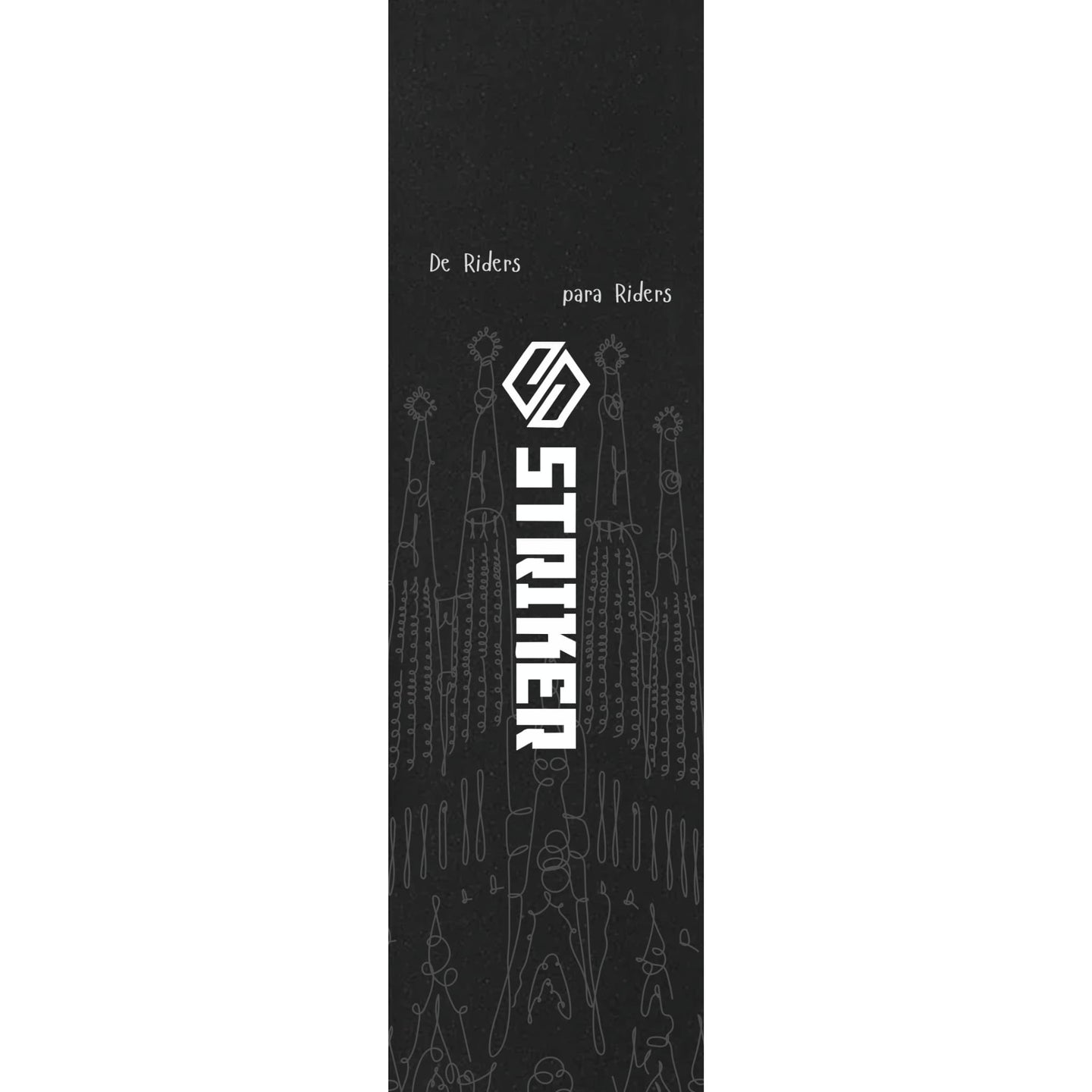 Striker 6.5" Griptape do hulajnogi wyczynowej - De Riders Para Riders- ScootWorld