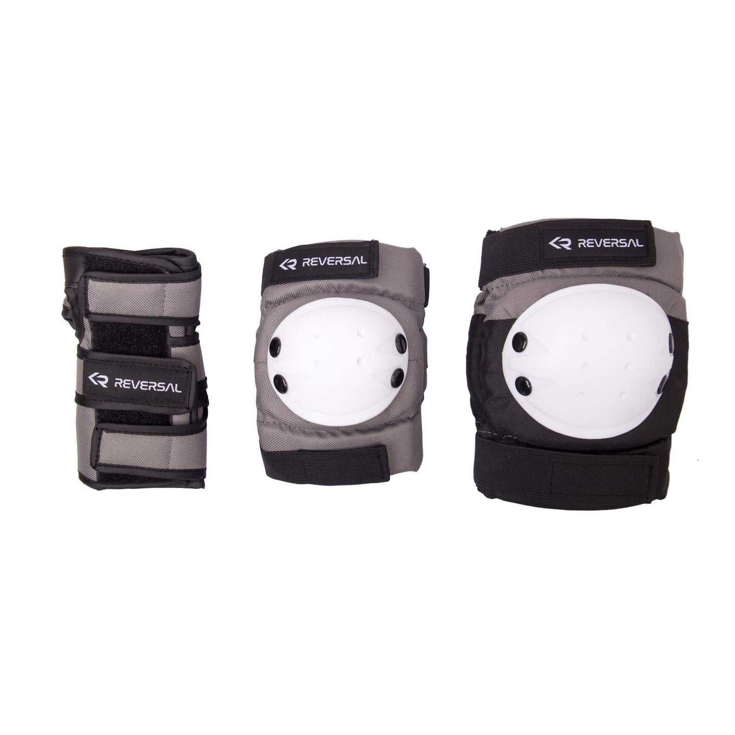 Reversal Zestaw Ochraniaczy 3-Pak (Dzieci) - Czarny/Szary- ScootWorld