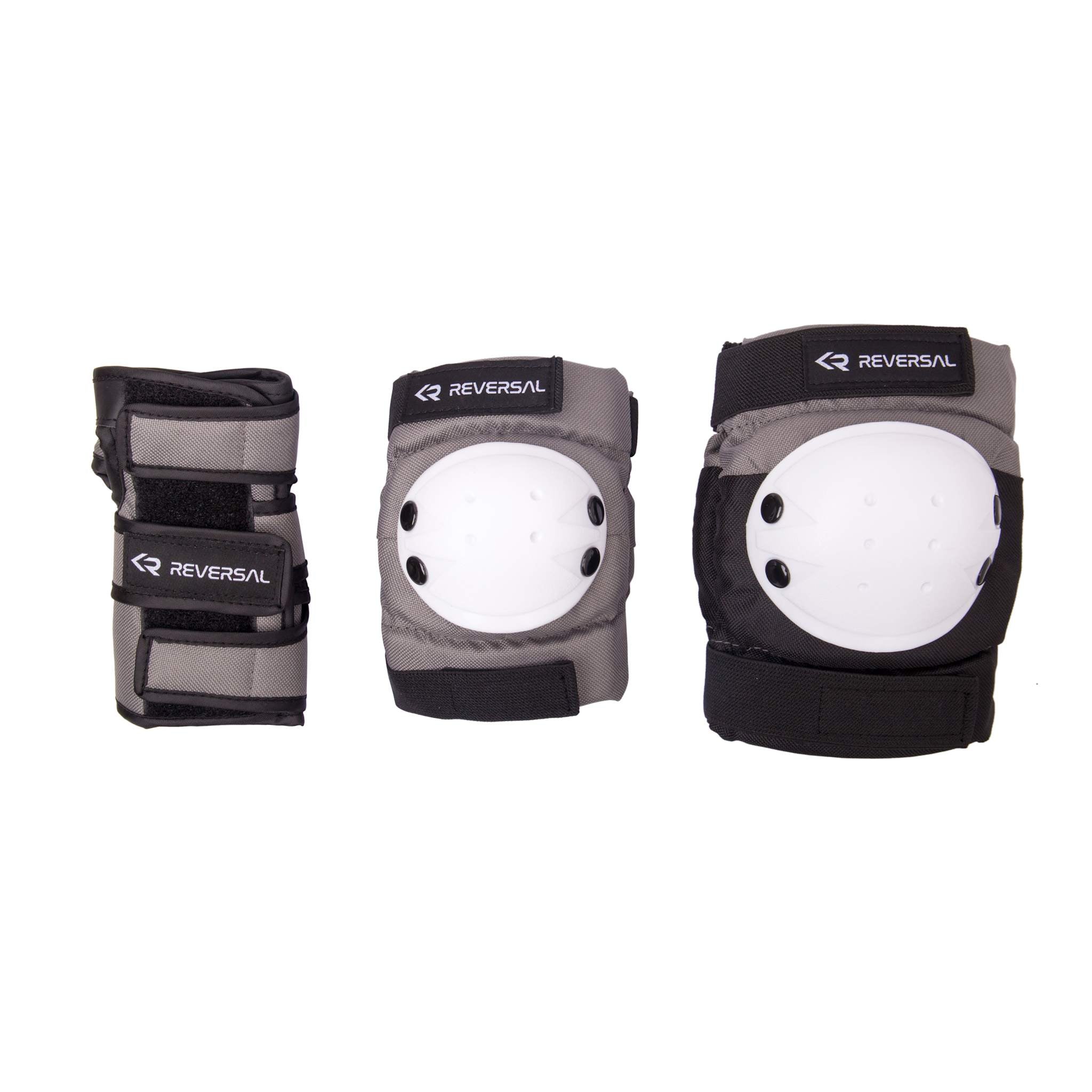 Reversal Zestaw Ochraniaczy 3-Pak (Dzieci) - Czarny/Szary- ScootWorld