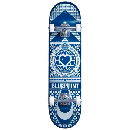 Blueprint Home Heart Deskorolka Klasyczna - Blue/White- ScootWorld