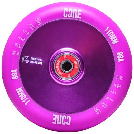 CORE Hollowcore V2 Kółka Do Hulajnogi Wyczynowej - Purple- ScootWorld