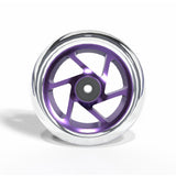 Striker Lux Spoked Clear PU 110mm Kółka Do Hulajnogi Wyczynowej - Clear/Purple- ScootWorld