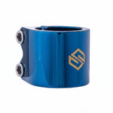Striker Lux Double Zaciski do Hulajnogi Wyczynowej - Niebieski chrom- ScootWorld
