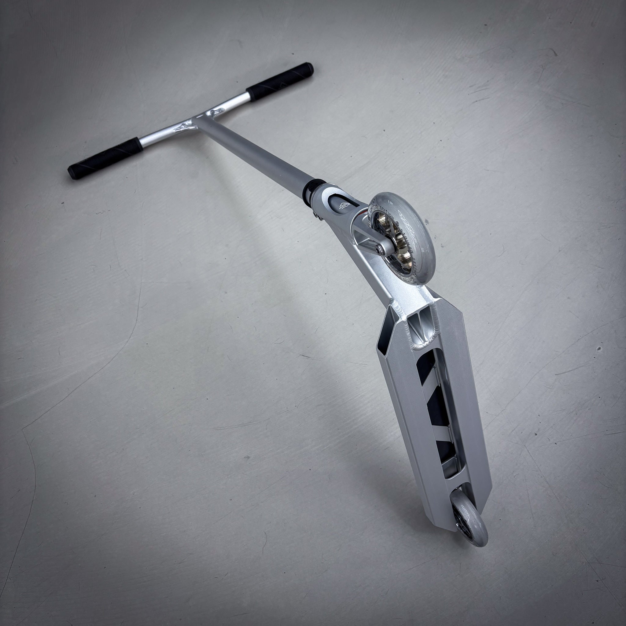 Striker Full Silver Custom Build - Silver- ScootWorld