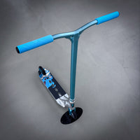 Striker Aether Silver/Teal Custom Build - Silver/Teal- ScootWorld