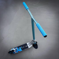 Striker Aether Silver/Teal Custom Build - Silver/Teal- ScootWorld