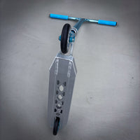 Striker Aether Silver/Teal Custom Build - Silver/Teal- ScootWorld