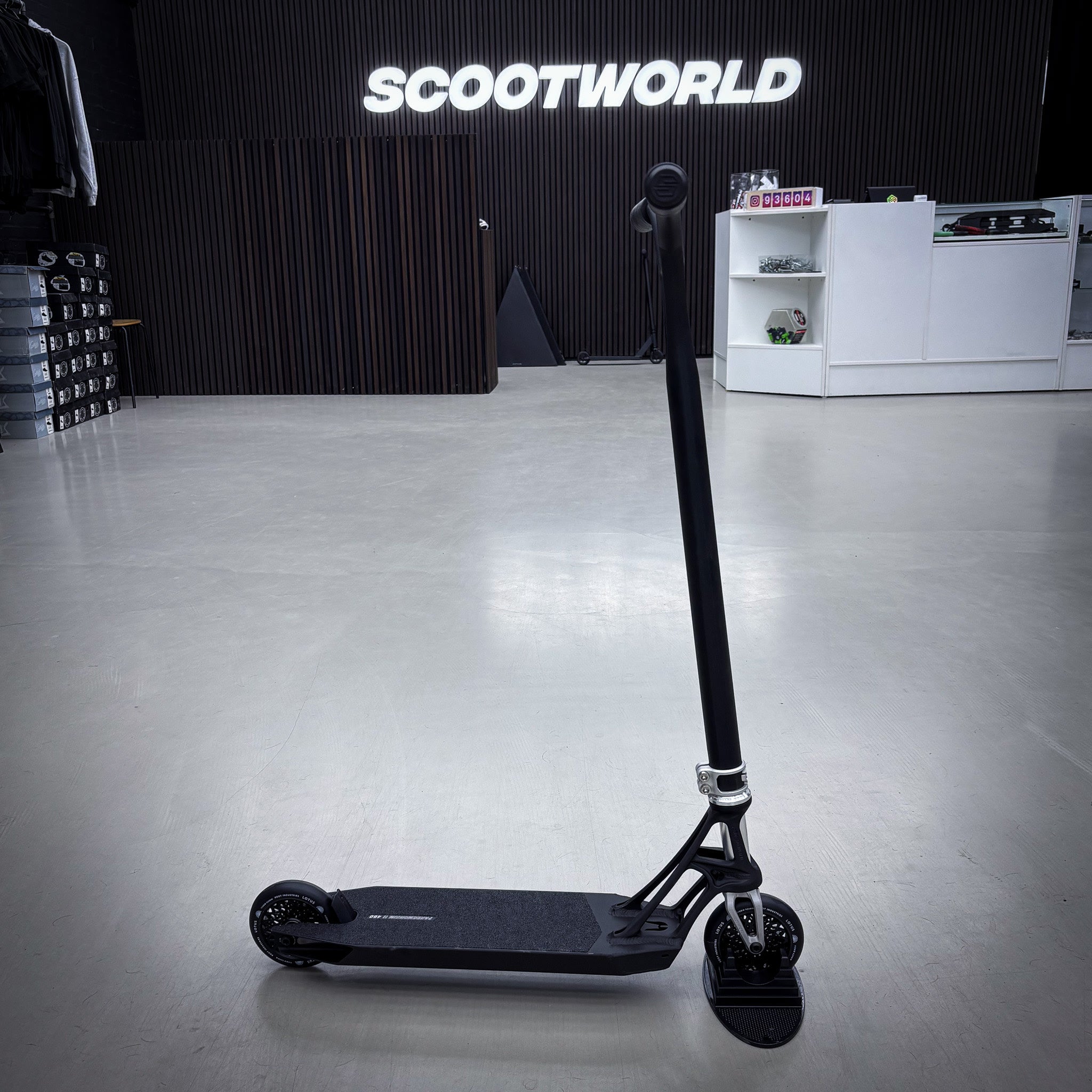 Ethic Lightweight Black Custom Build - Czarny- ScootWorld