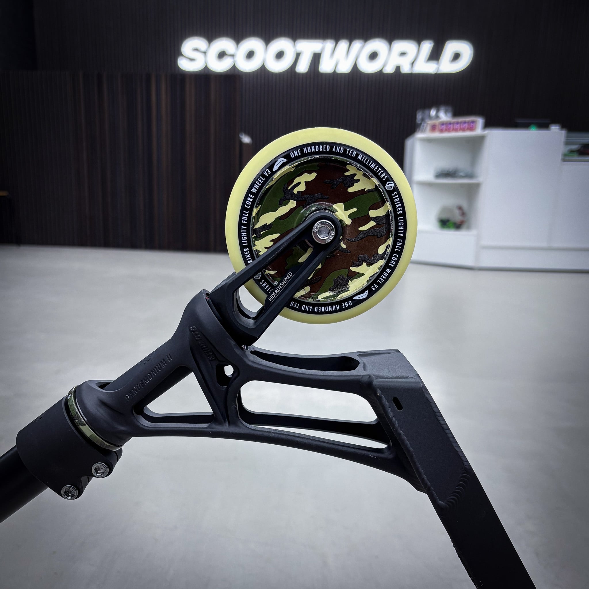 Striker Ethic Camo Custom Build - Black- ScootWorld