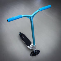 Striker Pande Teal/Silver Custom Build - Teal/Silver- ScootWorld
