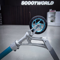 Striker Pande Teal/Silver Custom Build - Teal/Silver- ScootWorld