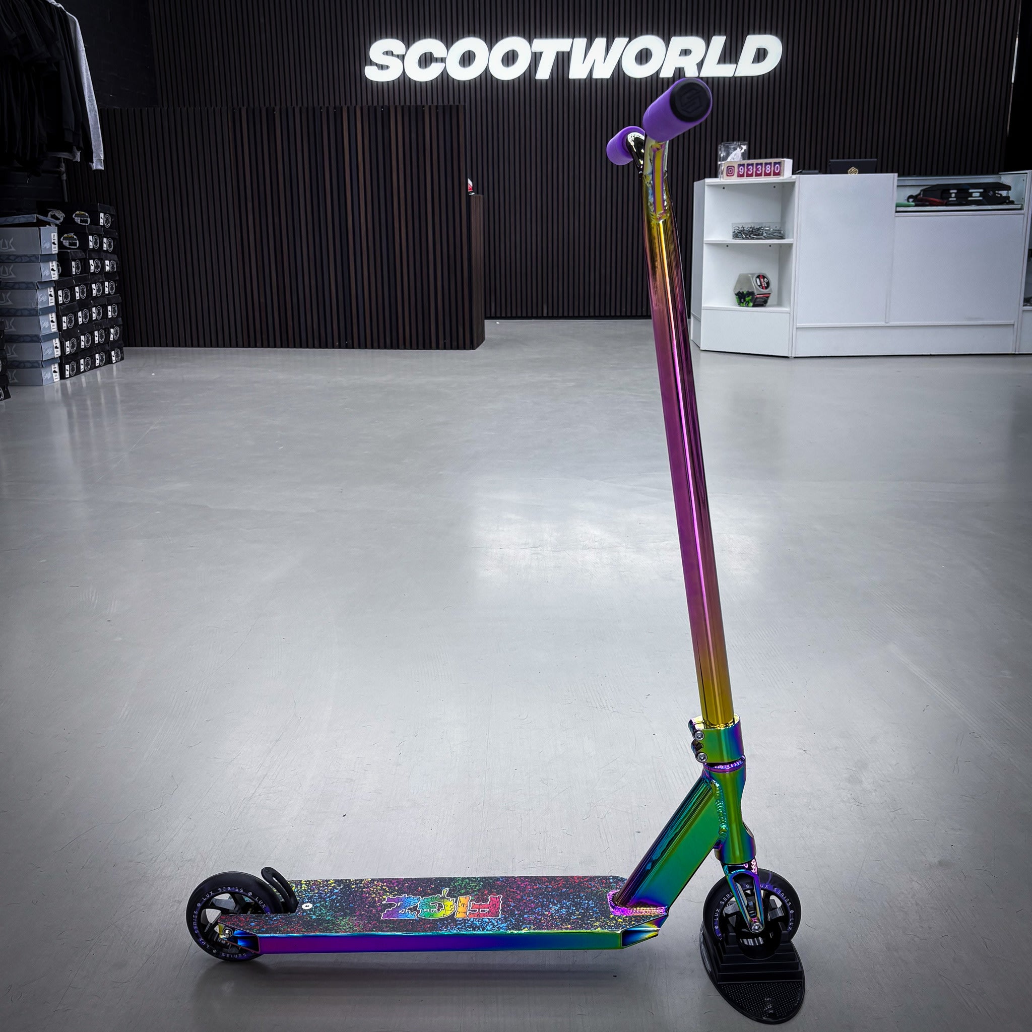 Striker Full Rainbow Custom Build - Rainbow- ScootWorld