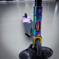 Striker Black/Rainbow Custom Build - Black/Rainbow- ScootWorld