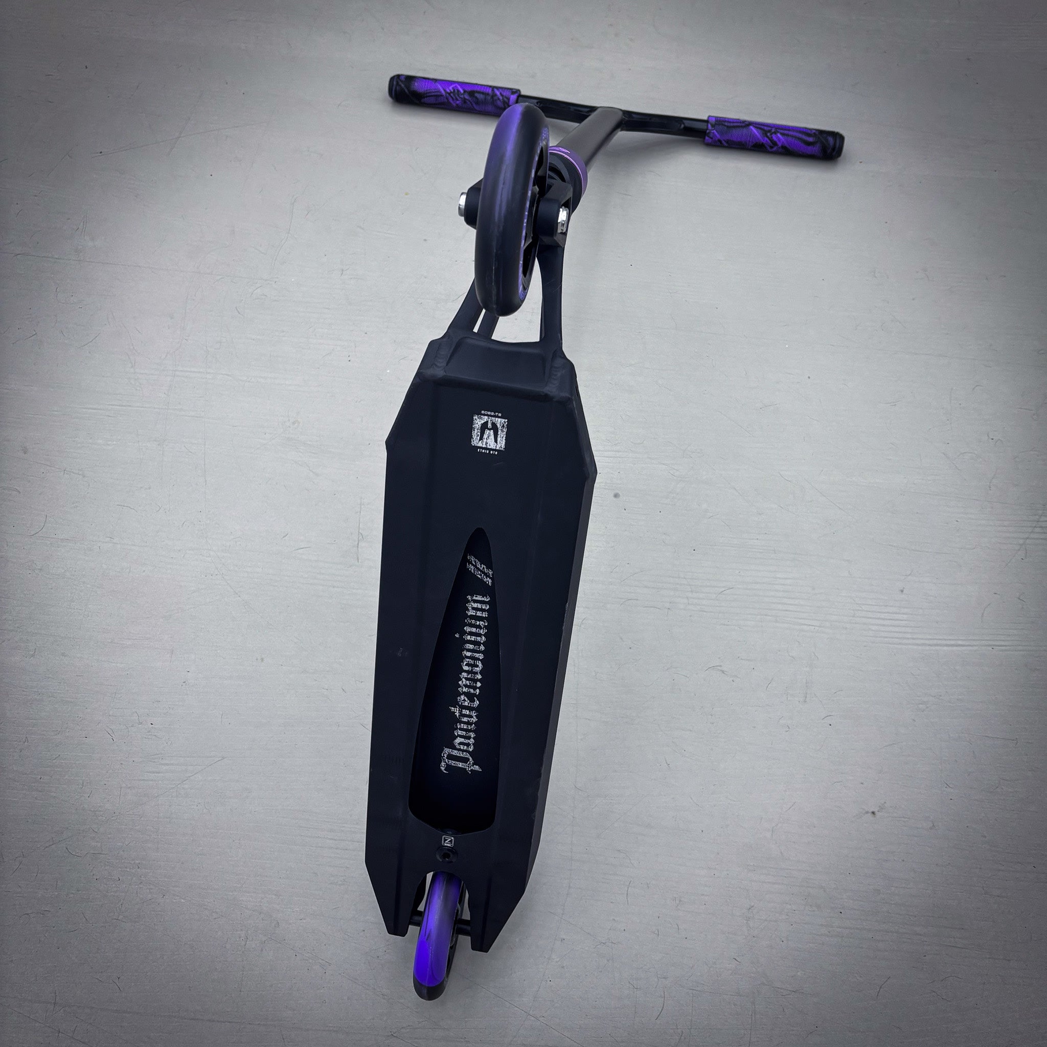 Striker Pande Black/Purple 500mm Custom Build - Black/Purple- ScootWorld
