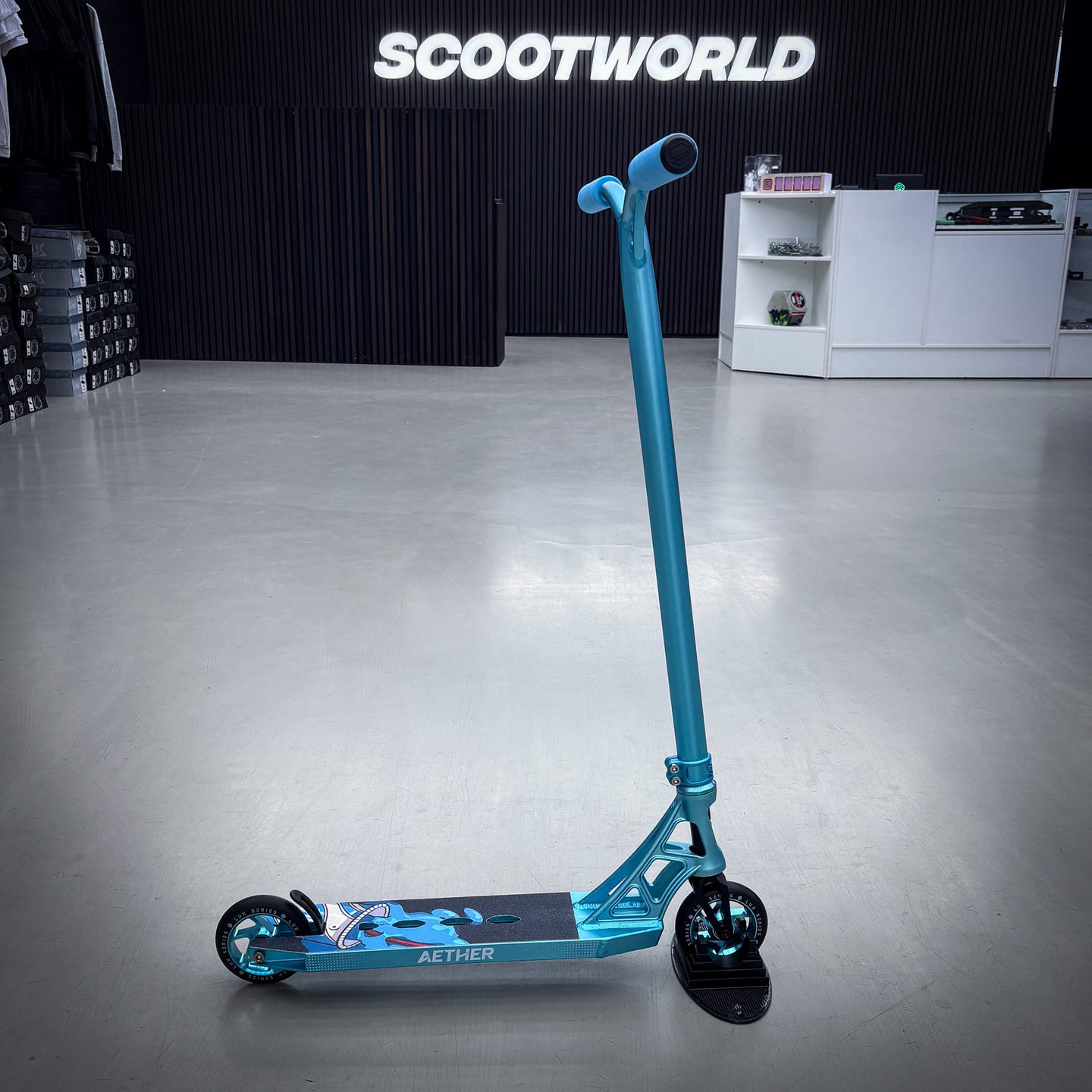 Striker Aether Teal Custom Build - Teal- ScootWorld
