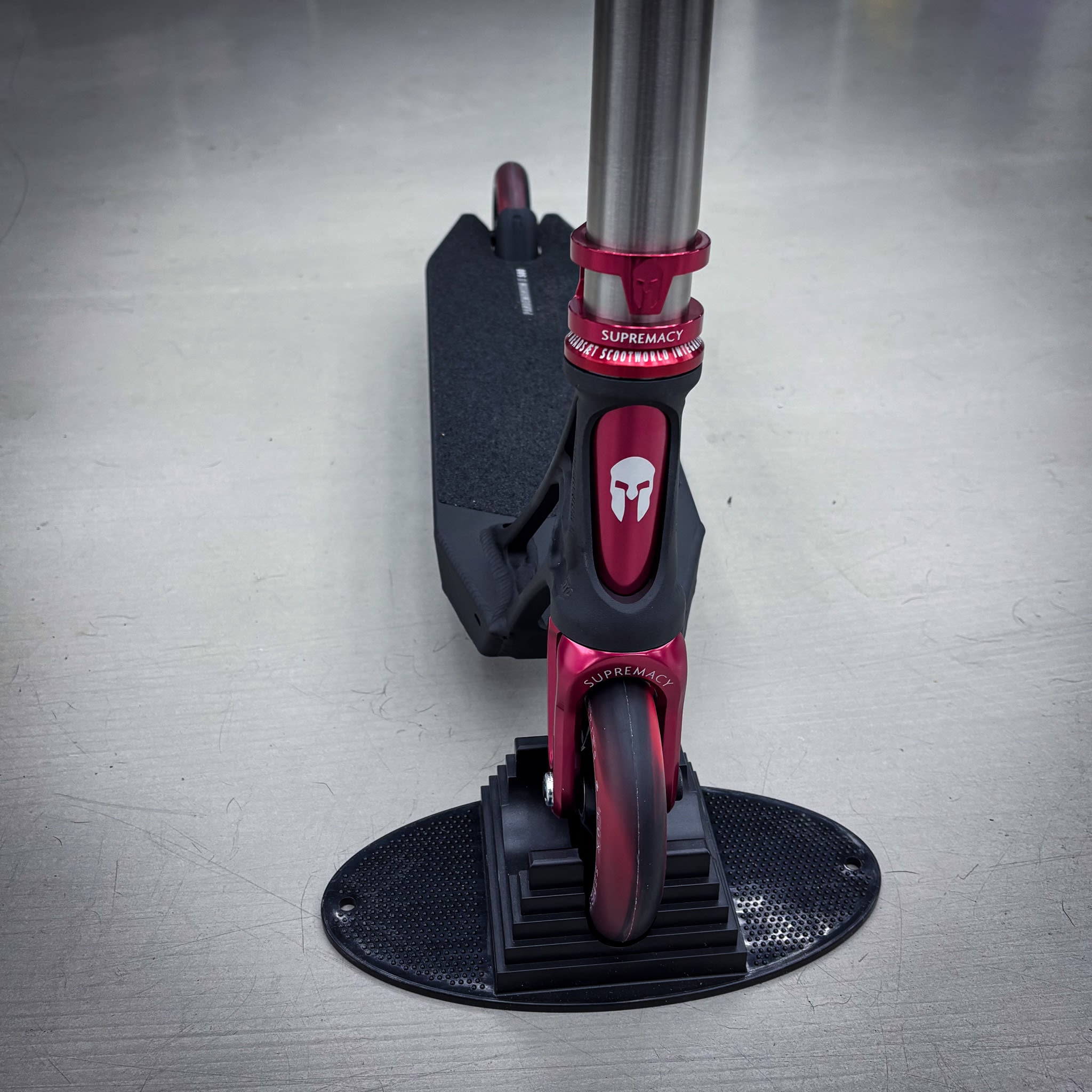 Striker Titan Pande Red Custom Build - Black/Red/Silver- ScootWorld