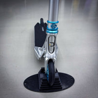 Striker Pande Silver Teal Custom Build - Silver/Teal- ScootWorld