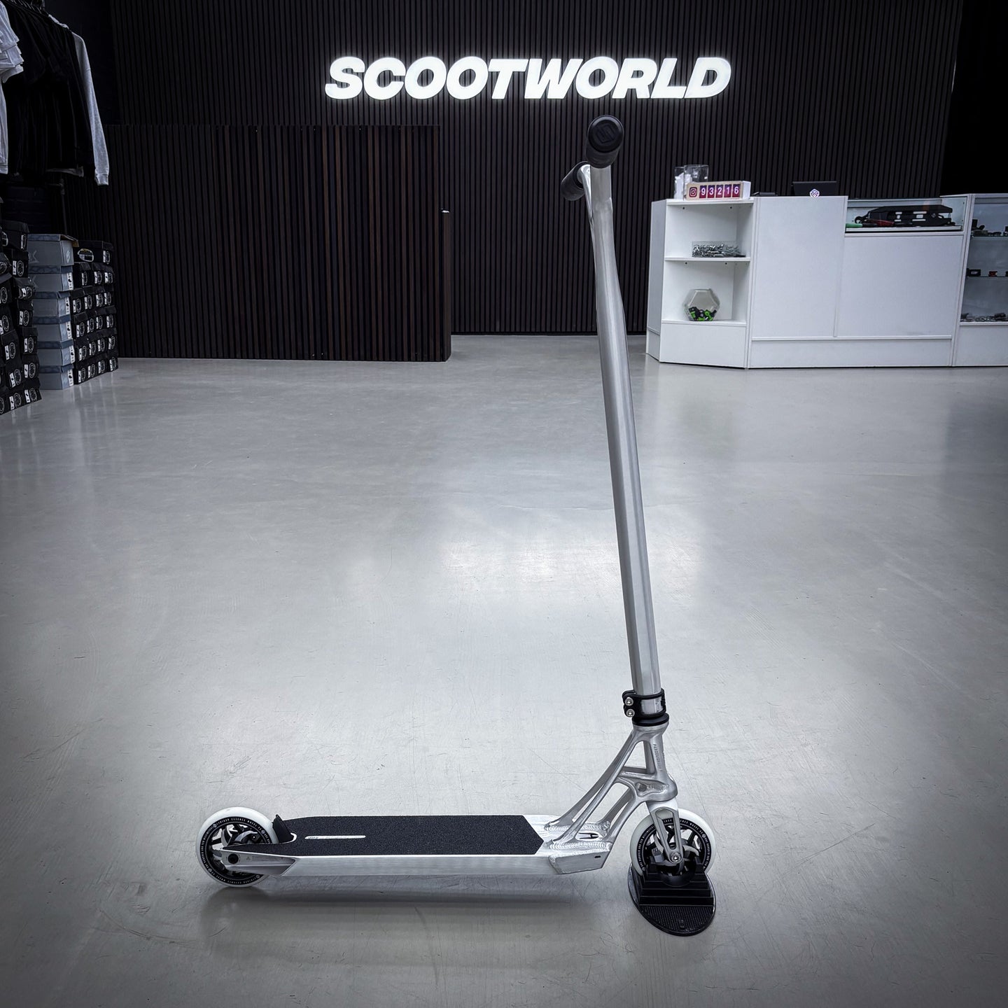 Ethic Pande Wolp 500mm Custom Build - Silver- ScootWorld