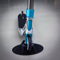 Striker Titan Pande Silver Teal Custom Build - Silver/Teal- ScootWorld