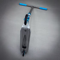 Striker Titan Pande Silver Teal Custom Build - Silver/Teal- ScootWorld