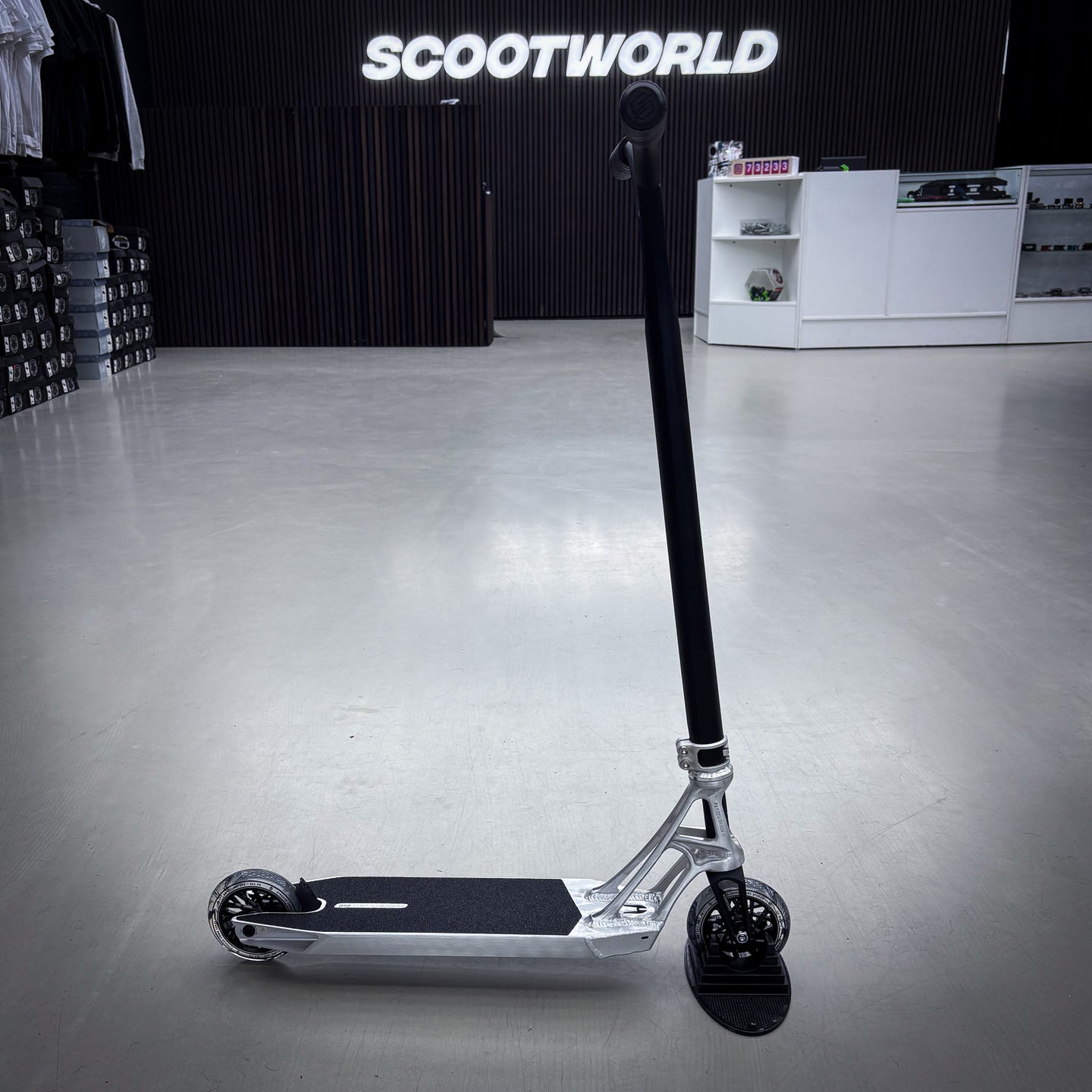 Ethic Pande Wolp Silver/Black Custom Build - Srebrny/Czarny- ScootWorld