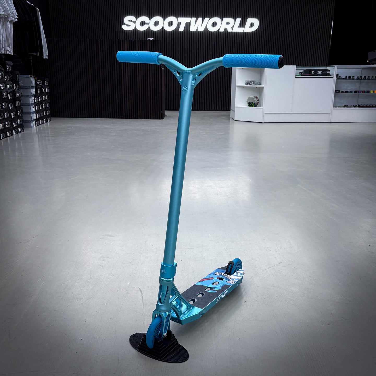 Striker Aether Blue Custom Build - Blue- ScootWorld